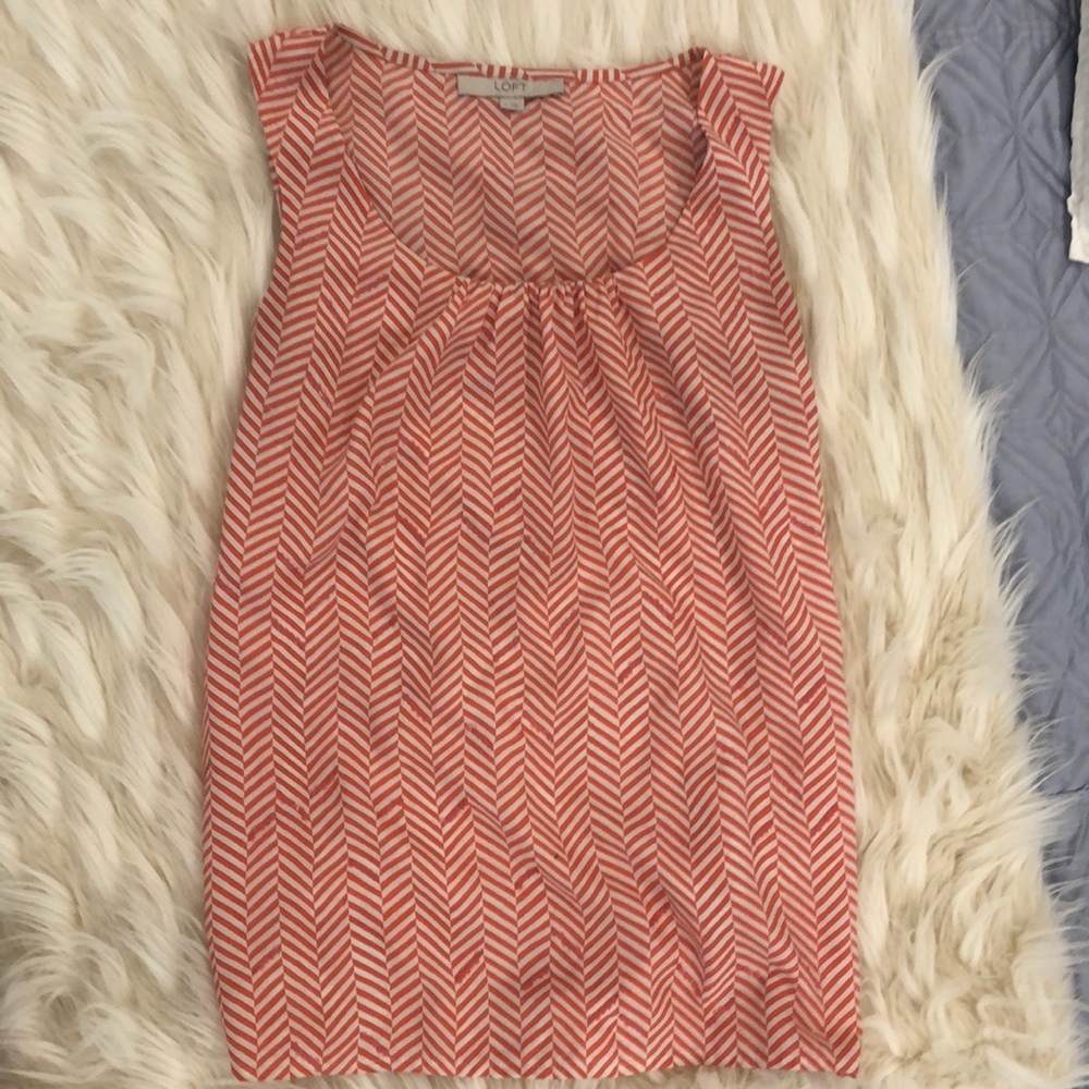 Ann Taylor Loft sleeveless top small